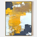 Original hand painted gold charcoal abstract oil painting canvas wall art, textured nordic scandinavian elegant luxury modern living ro