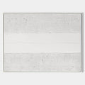 Original hand painted white textured abstract oil painting canvas wall art, nordic scandinavian minimalist elegant luxury modern living