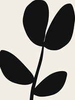 Onyx Reverie Botanical Painting Art - Set of 2