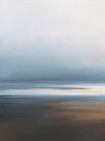 Slate Reverie Coastal Painting Art - Set of 2