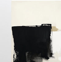 Onyx Stillness Abstract Painting Art - Set of 2