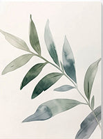 Sage Reverie Botanical Painting Art - Set of 2