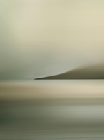 Sage Stillness Atmospheric Deep Painting Art - Set of 2