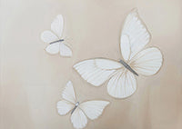 Pearl Reverie Organic Deep Painting Art - Vertical