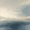 Mist Stillness Coastal Bare Painting Art - Square