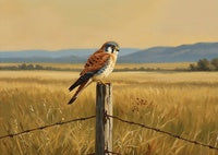 Golden Stillness Classic Painting Art - Horizontal