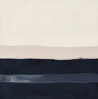 Midnight Ebb Atmospheric Painting Art - Square