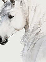 Pearl Grace Classic Painting Art - Vertical