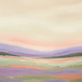 Dusk Bloom Atmospheric Painting Art - Square
