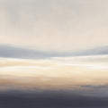 Dusk Stillness Atmospheric Rich Painting Art - Square