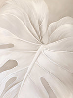 Pearl Reverie Botanical Deep Painting Art - Vertical