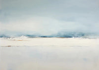 Mist Calm Atmospheric Painting Art - Horizontal
