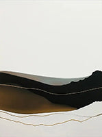 Onyx Drift Atmospheric Painting Art - Set of 2