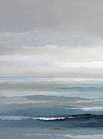Mist Stillness Coastal 6 Painting Art - Set of 2