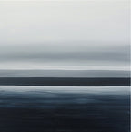 Midnight Stillness Atmospheric 2 Painting Art - Square