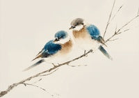Frost Whisper Classic Painting Art - Horizontal