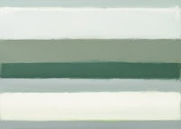 Sage Stillness Atmospheric Soft Painting Art - Horizontal