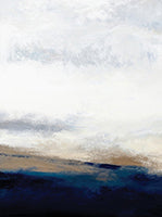 Midnight Drift Coastal Fine Painting Art - Set of 2