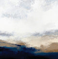 Midnight Drift Atmospheric Soft Painting Art - Square