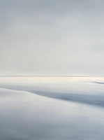 Frost Stillness Coastal 9 Painting Art - Set of 3