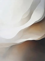Amber Reverie Organic Soft Painting Art - Set of 2