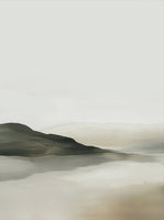 Mist Stillness Atmospheric 11 Painting Art - Set of 2