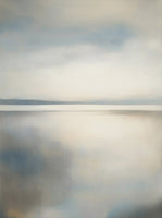 Mist Stillness Coastal 14 Painting Art - Set of 2
