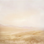 Golden Reverie Atmospheric 2 Painting Art - Square