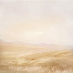 Golden Reverie Atmospheric 2 Painting Art - Square
