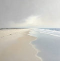 Mist Solitude Coastal 4 Painting Art - Square