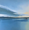 Mist Stillness Coastal 16 Painting Art - Square