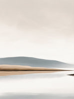 Mist Stillness Atmospheric 17 Painting Art - Set of 2