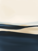 Midnight Ebb Coastal Bold Painting Art - Set of 2