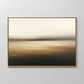 Original hand painted black gold ivory atmospheric abstract oil painting canvas wall art, nordic scandinavian elegant luxury modern living room home d