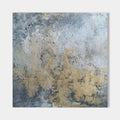 Original hand painted sand beige grey abstract textured oil painting canvas wall art, nordic scandinavian elegant luxury modern living